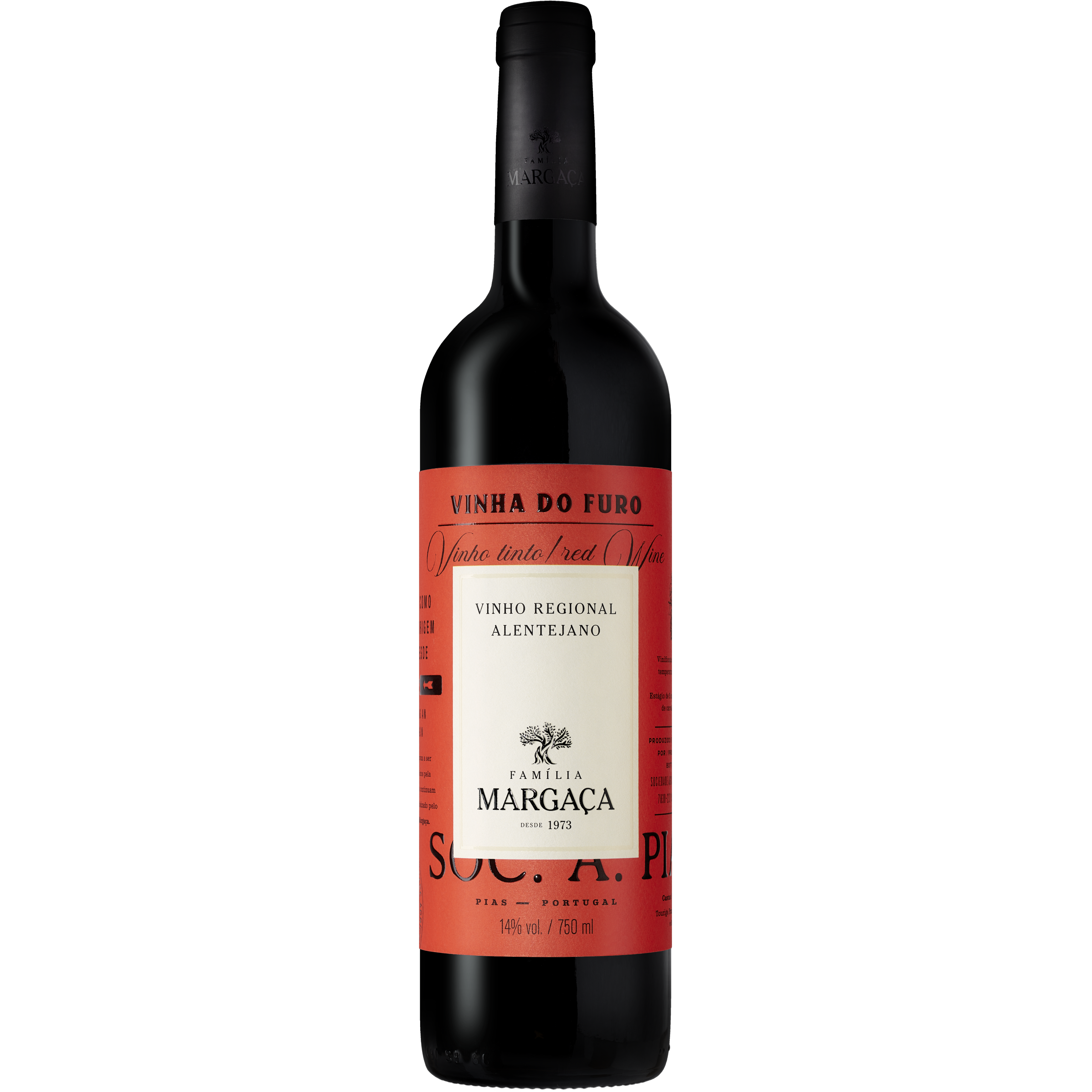 Família Margaça Vinha do Furo Tinto 2022 - Vinho Tinto